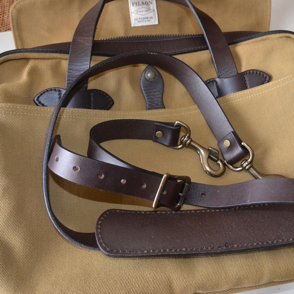 Filson Signature Rugged Twill Briefcase - Picture 2 of 11